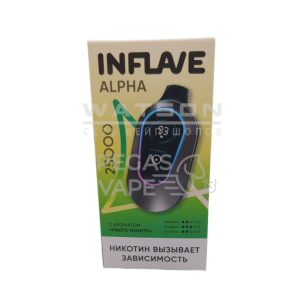 Электронная сигарета INFLAVE ALPHA 25000 (Манго Мохито)