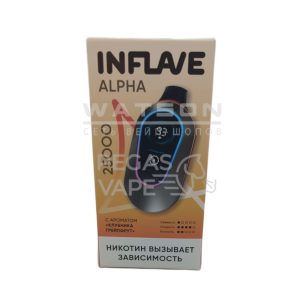 Электронная сигарета INFLAVE ALPHA 25000 (Клубника Грейпфрут)