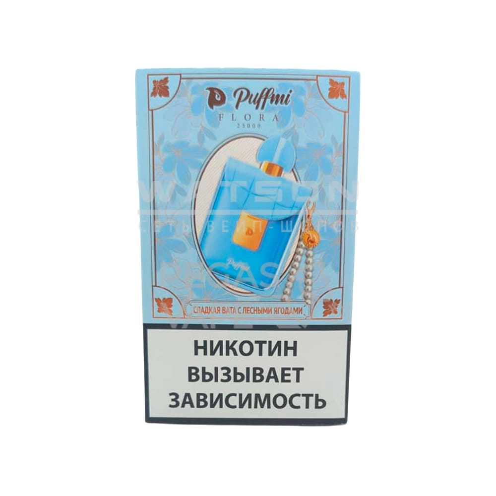 Электронная сигарета PuffMi Flora 25000 (Сладкая вата с лесными ягодами)