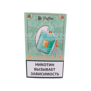 Электронная сигарета PuffMi Flora 25000 (Мятный ментос)