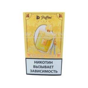 Электронная сигарета PuffMi Flora 25000 (Ананасовый лимонад)