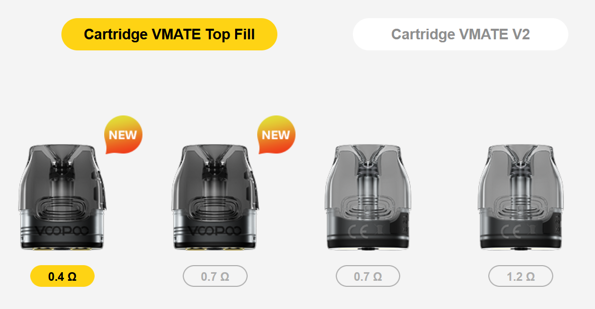 Картриджи VMATE Mini POD Kit