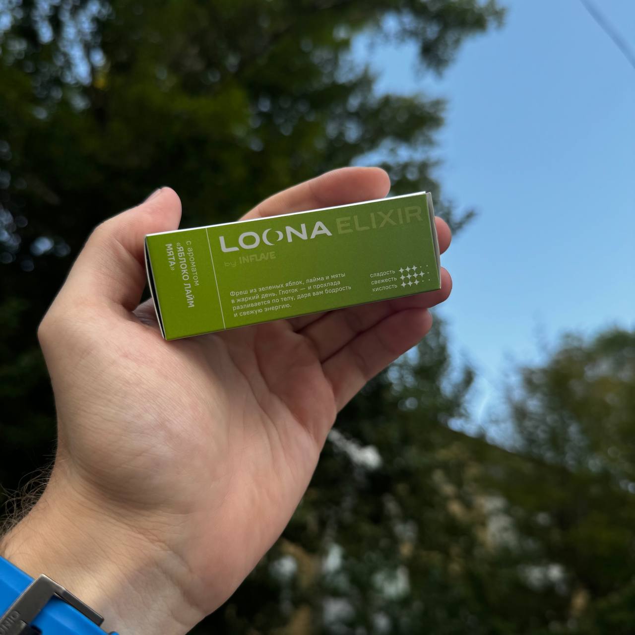 Яблоко лайм мята