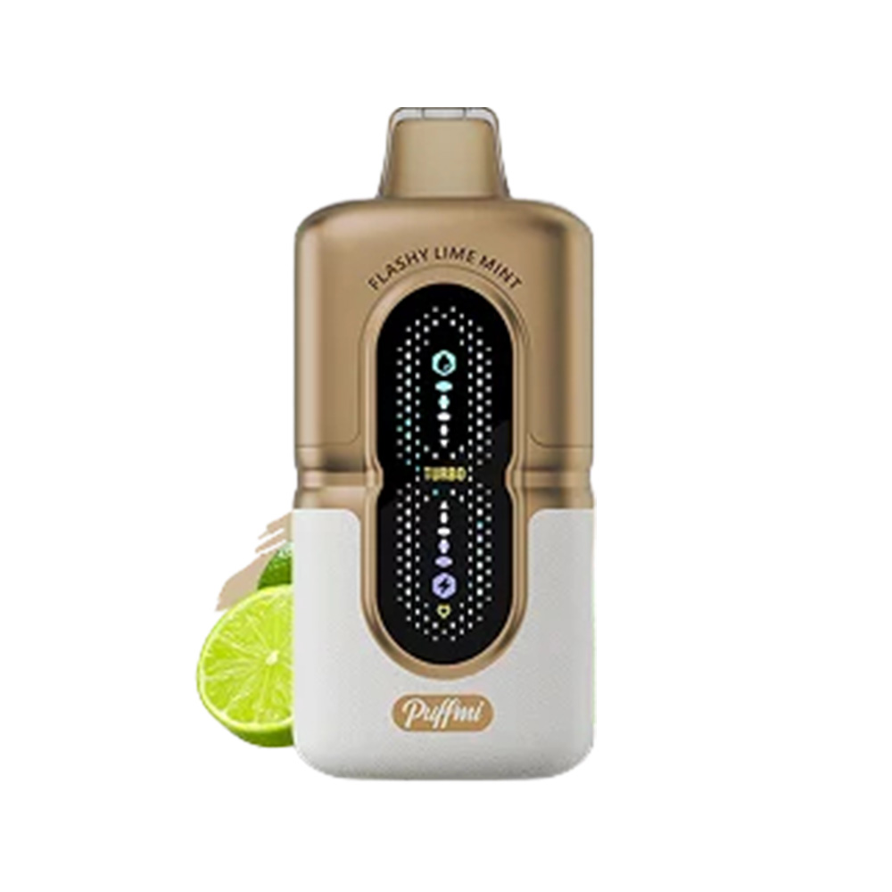 Электронная сигарета Puff Mi Mosh 40000 (Мятный лайм)