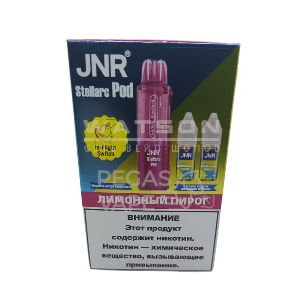 Картридж + 2 шт жидкости JNR STELLARC (Лимонный пирог)
