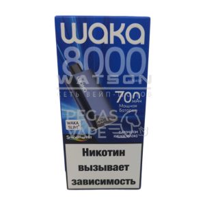 Электронная сигарета WAKA SLIM 8000 (Кислое яблоко)