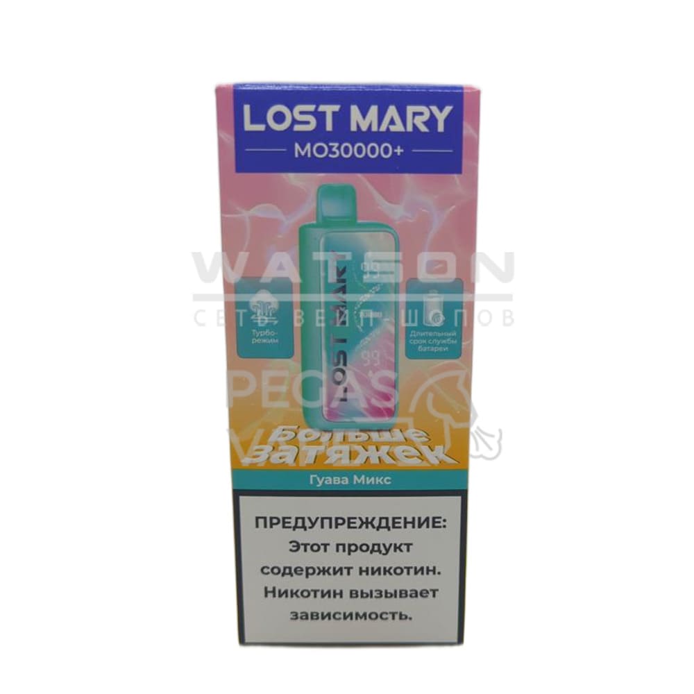 Электронная сигарета LOST MARY MO PLUS 30000 (Гуава)