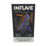 Электронная сигарета INFLAVE ONYX 18000 STRONG (Кислая смородина)