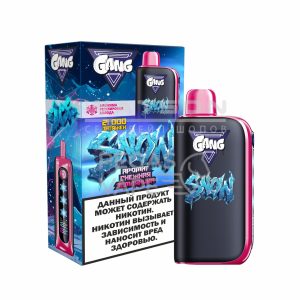 Электронная сигарета GANG SNOW 21000 (Снежная земляника)