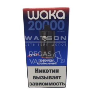 Электронная сигарета Waka PRO 20000 Extra (Клубника малина)