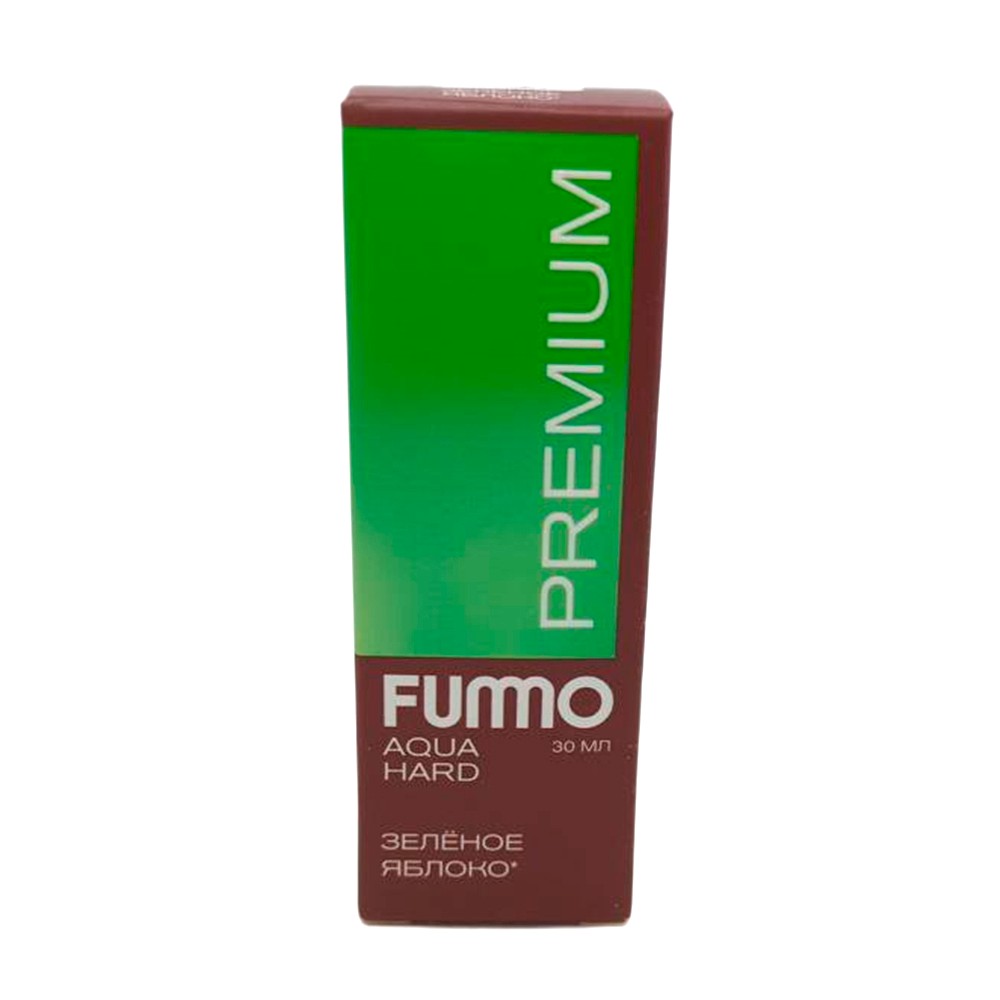 Жидкость Жидкость FUMMO Aqua HARD (Зеленое яблоко) 30 мл 2% (20 мг/мл) Strong