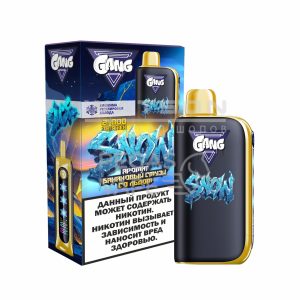 Электронная сигарета GANG SNOW 21000 (Банановый смузи со льдом)