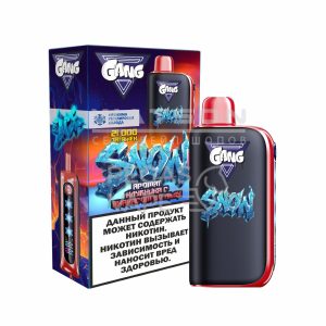 Электронная сигарета GANG SNOW 21000 (Клубника с ананасом лед)