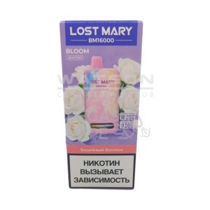 Электронная сигарета LOST MARY NEW BМ BLOOM 16000 (Вишневый всплеск)