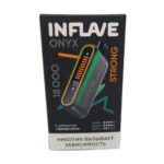Электронная сигарета INFLAVE ONYX 18000 STRONG (Черная мята)