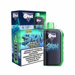 Электронная сигарета GANG SNOW 21000 (Ледяная мята с яблоком)