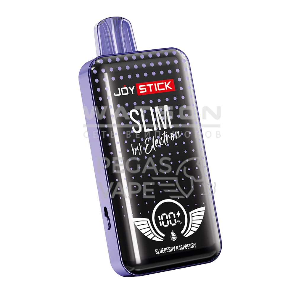 Электронная сигарета JOYSTICK SLIM STRONG 20000 (Черника малина)