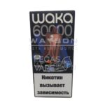 Электронная сигарета WAKA DB 60000 (Персик Манго Арбуз)