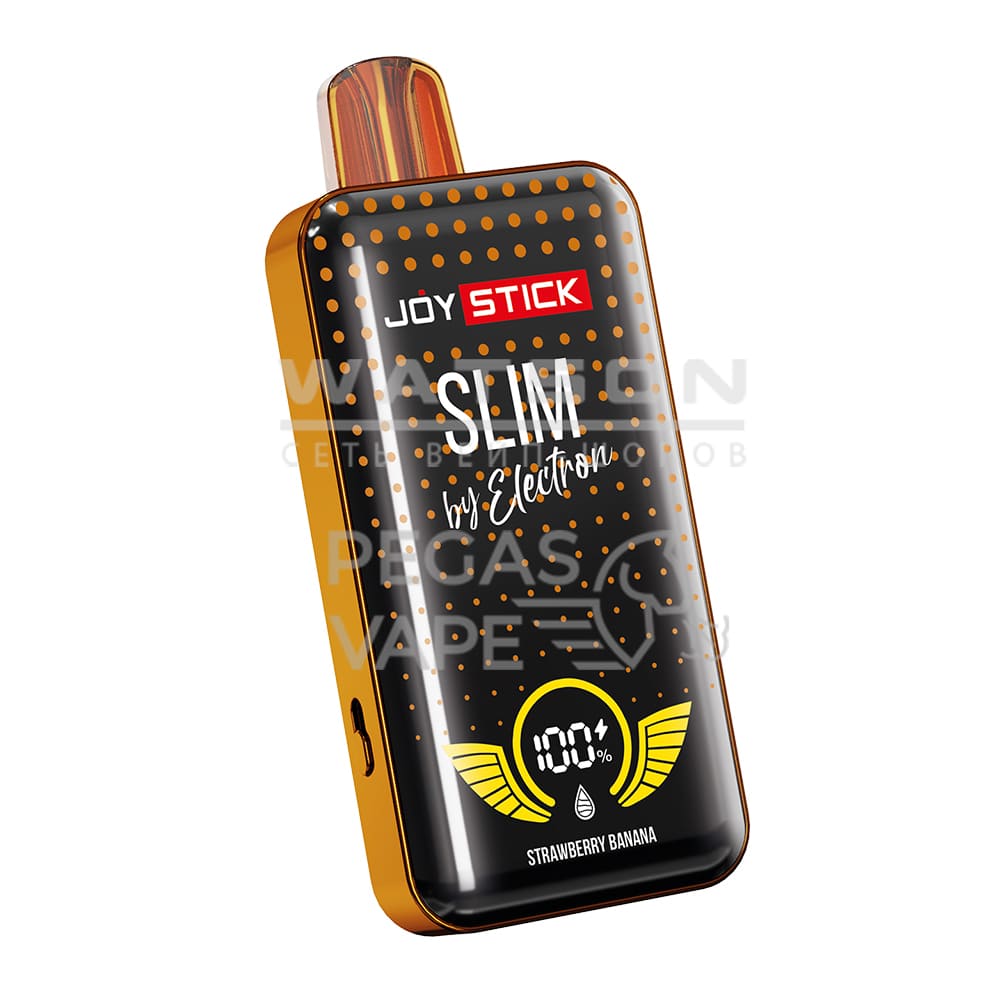 Электронная сигарета JOYSTICK SLIM STRONG 20000 (Клубника банан)