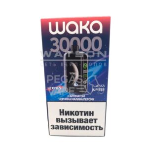 Электронная сигарета WAKA JUPITER DM 30000 EXTRA (Черника малина персик)