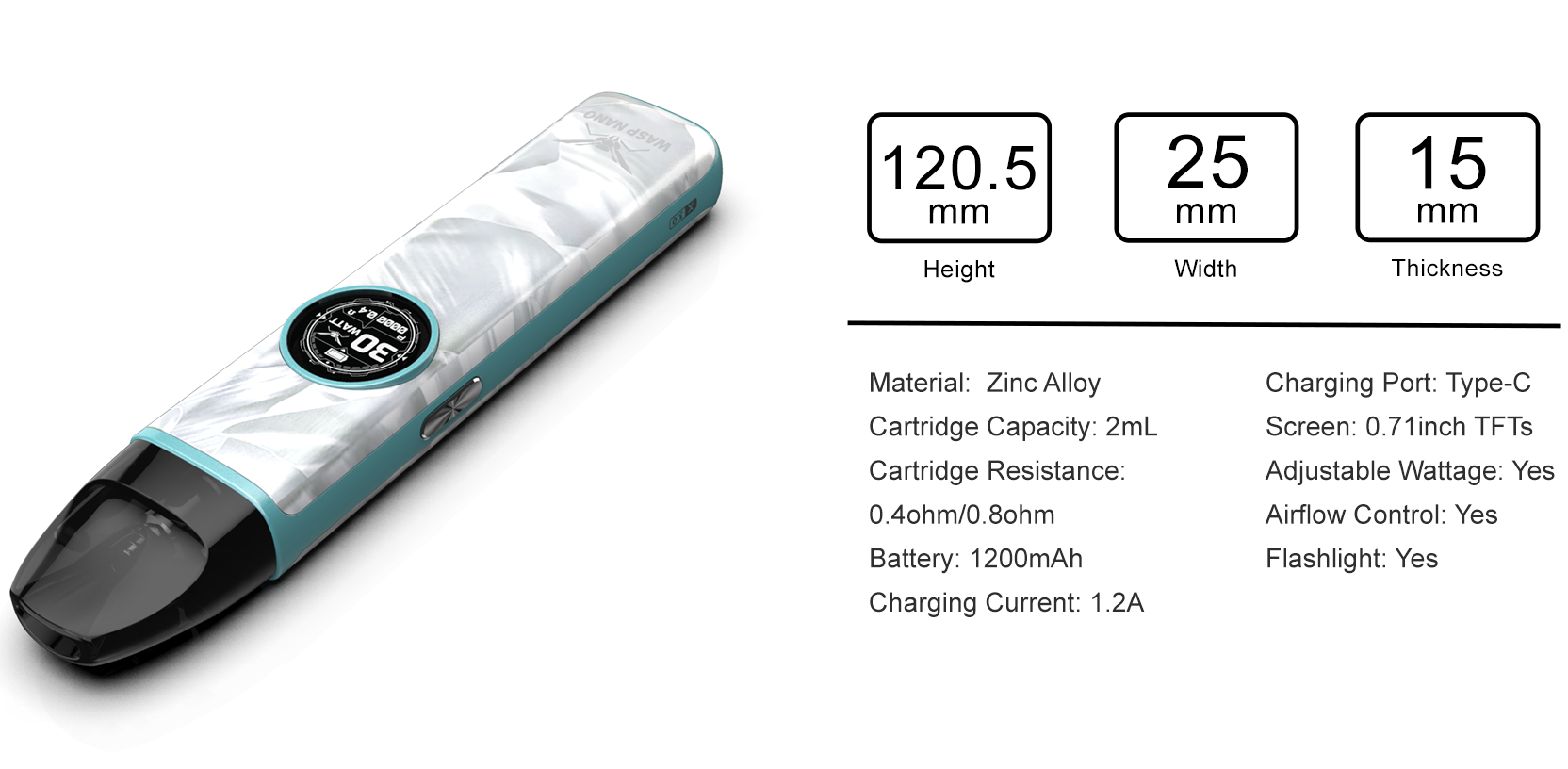 Wasp Nano X 3.0 POD kit