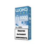 Электронная сигарета WAKA LIGHT NOVA AIR 8000 (Черника Мята)