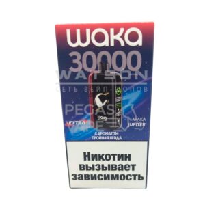 Электронная сигарета WAKA JUPITER DM 30000 EXTRA (Тройная ягода)