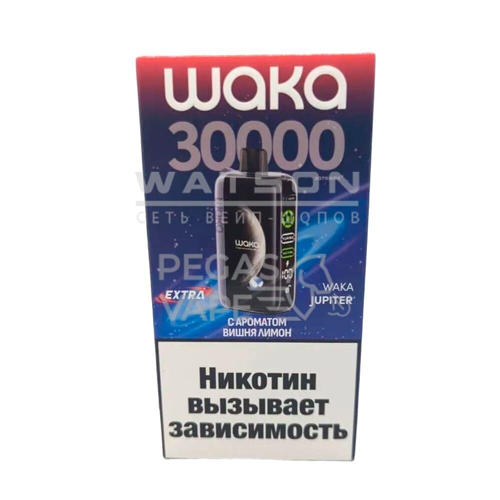 Электронная сигарета WAKA JUPITER DM 30000 EXTRA (Вишня лимон)