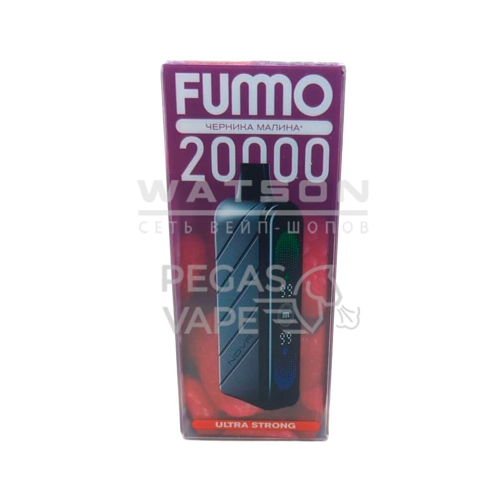Электронная сигарета Fummo NOVA 20000 ultra strong (Черника Малина)