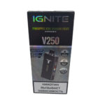 Электронная сигарета IGNITE V-250 (25000) BLACK (Ананас киви драгонфрукт)