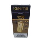 Электронная сигарета IGNITE V-250 (25000) GOLD (Черника клубника кокос)