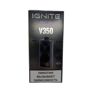 Электронная сигарета IGNITE V-350 (35000) (Виноградный лед)
