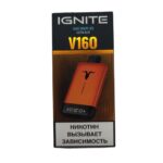 Электронная сигарета IGNITE V-160 (16000) ORANGE (Алое виноград лед)