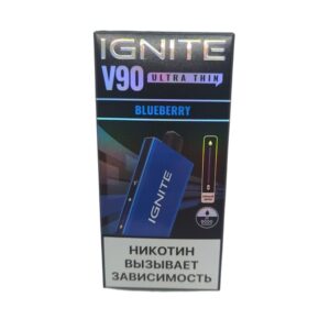 Электронная сигарета IGNITE V-90 (9000) SEA BLUE (Черника)