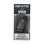 Электронная сигарета IGNITE V-160 (16000) BLACK (Кактус айс)