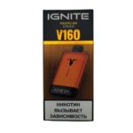 Электронная сигарета IGNITE V-160 (16000) ORANGE (Ананас киви)