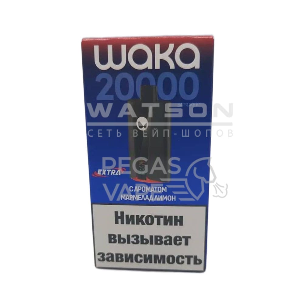 Электронная сигарета Waka Extra V2 20000 (Мармелад лимон)