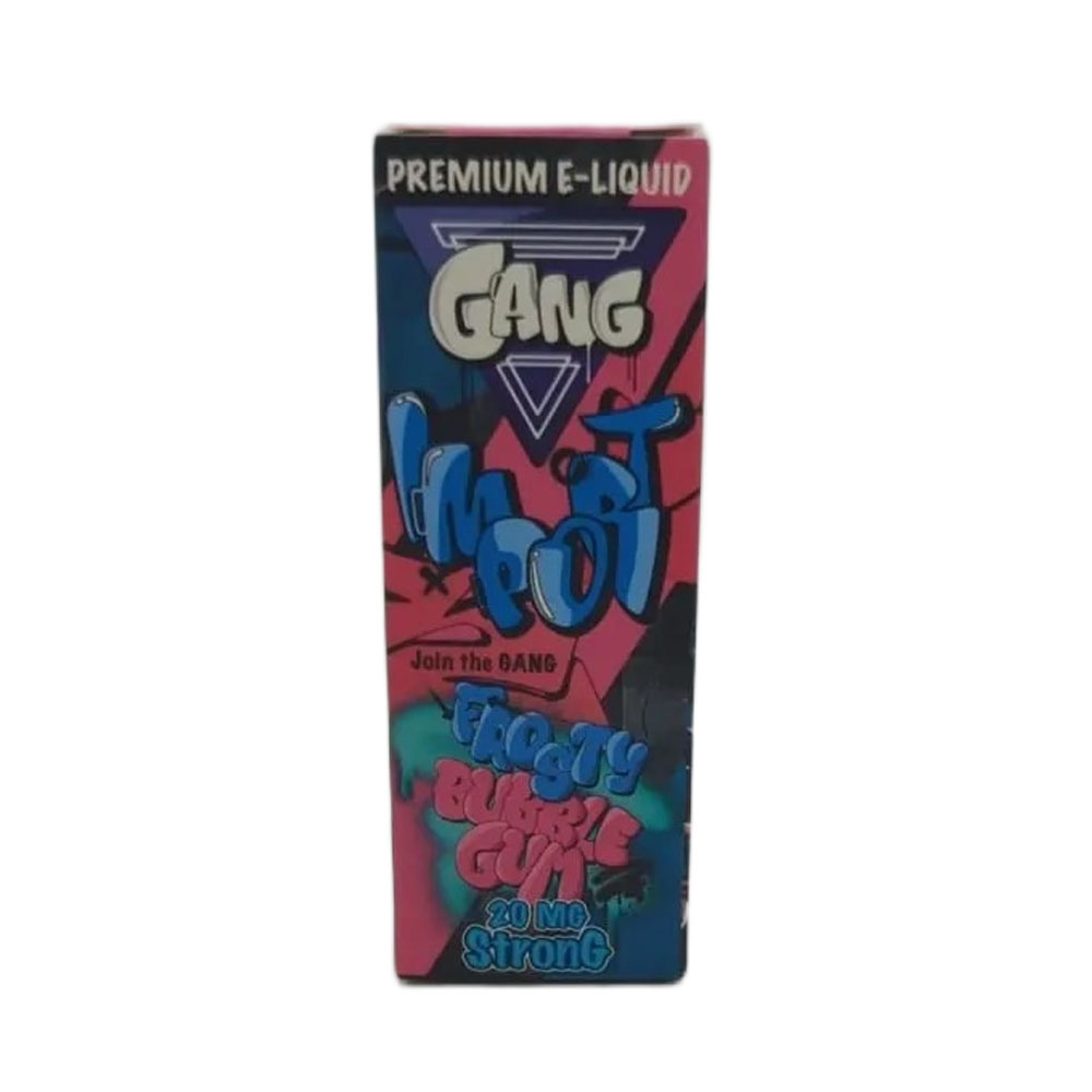 Жидкость Gang IMPORT Strong (Морозный бабл гам) 30 мл 2% (20 мг/мл) Strong